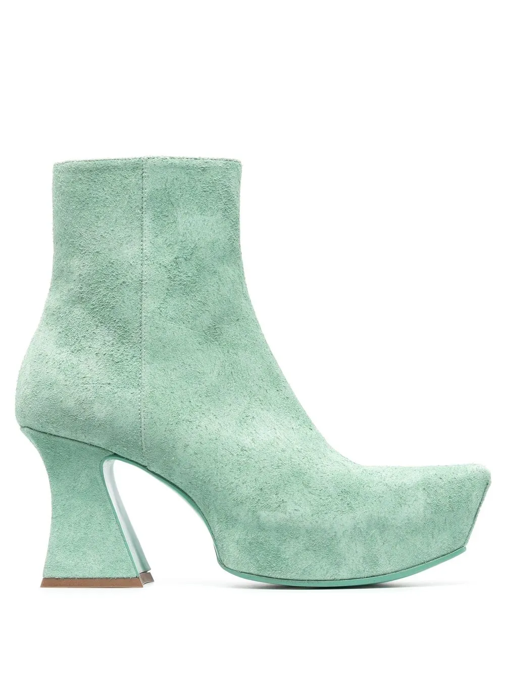 

KNWLS Precious platform 95mm boots - Green