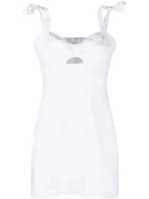 Reformation linen Pearson mini dress