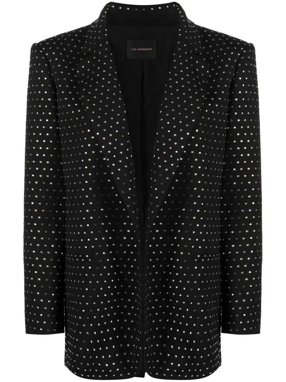 

THE ANDAMANE blazer Guia - Negro