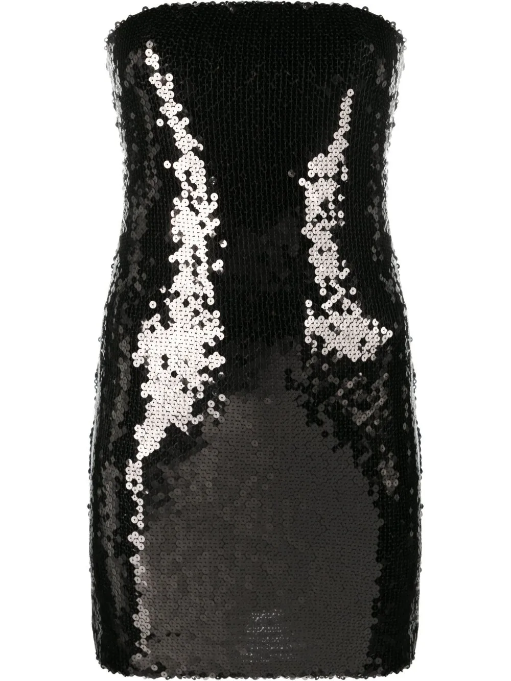 

THE ANDAMANE Giselle mini tube dress - Negro