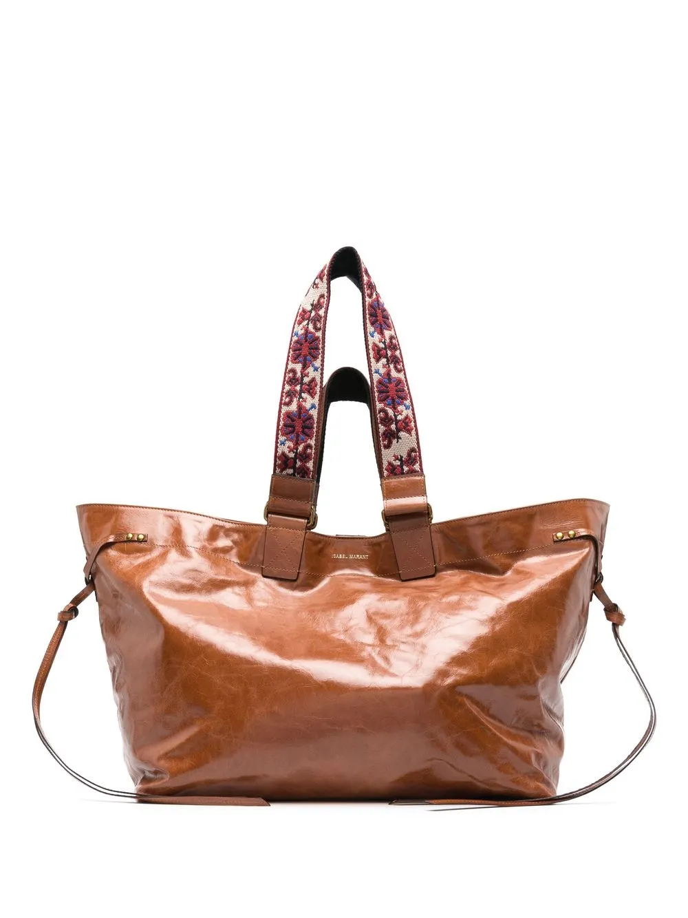 Isabel Marant Wardy Leather Tote Bag Farfetch
