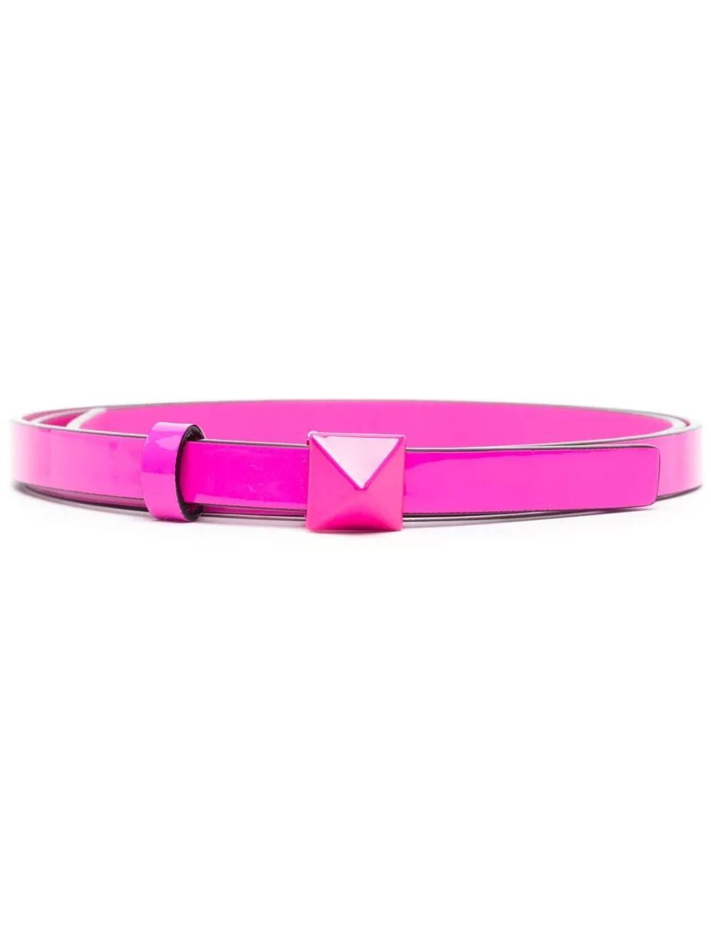

Valentino Garavani One Stud leather belt - Pink