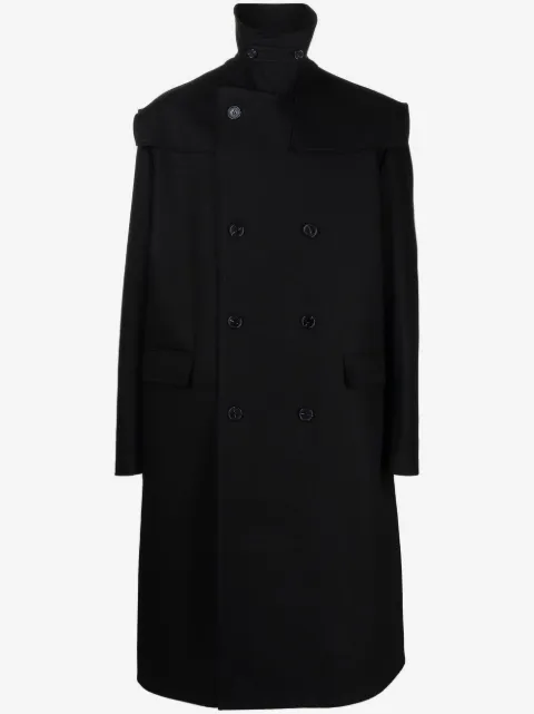 Raf Simons oversize double-breasted coat