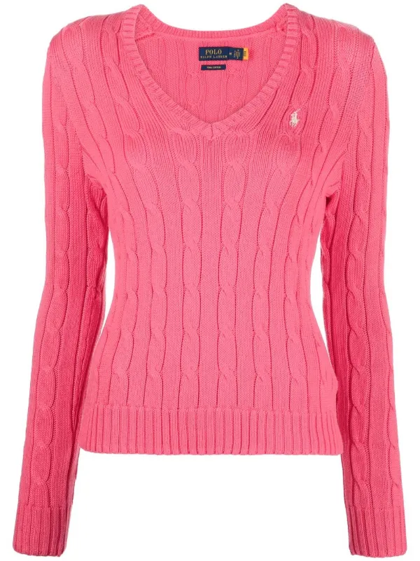 Polo Ralph Lauren cable-knit Pony 
