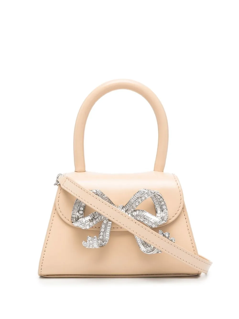 

Self-Portrait mini The Bow tote bag - Neutrals