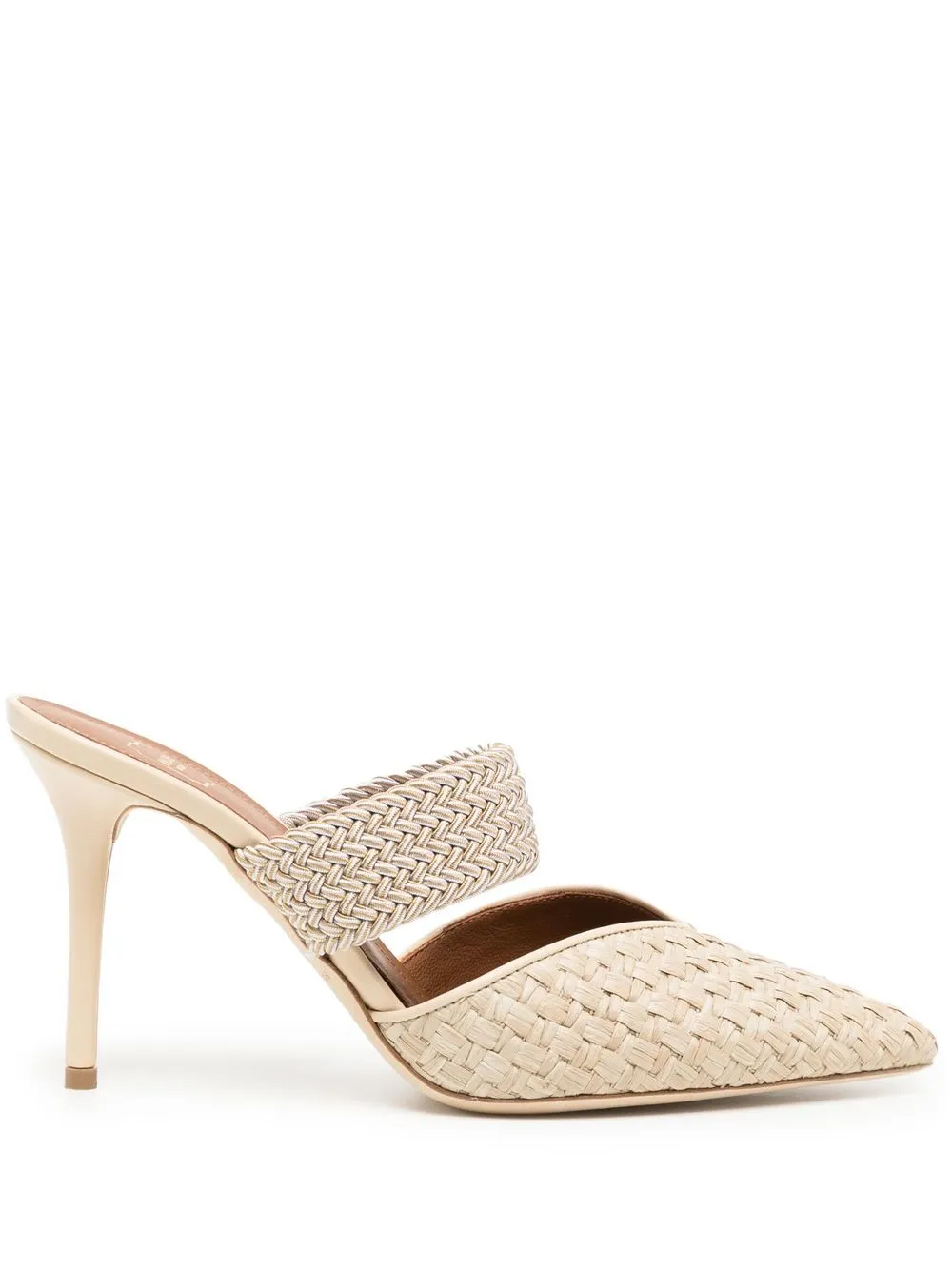 

Malone Souliers mules Maisie con tacón de 85mm - Marrón