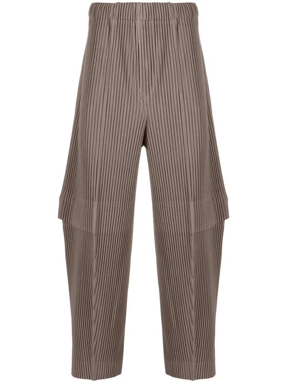 Homme Plissé Issey Miyake Cropped Cargo Trousers - Farfetch