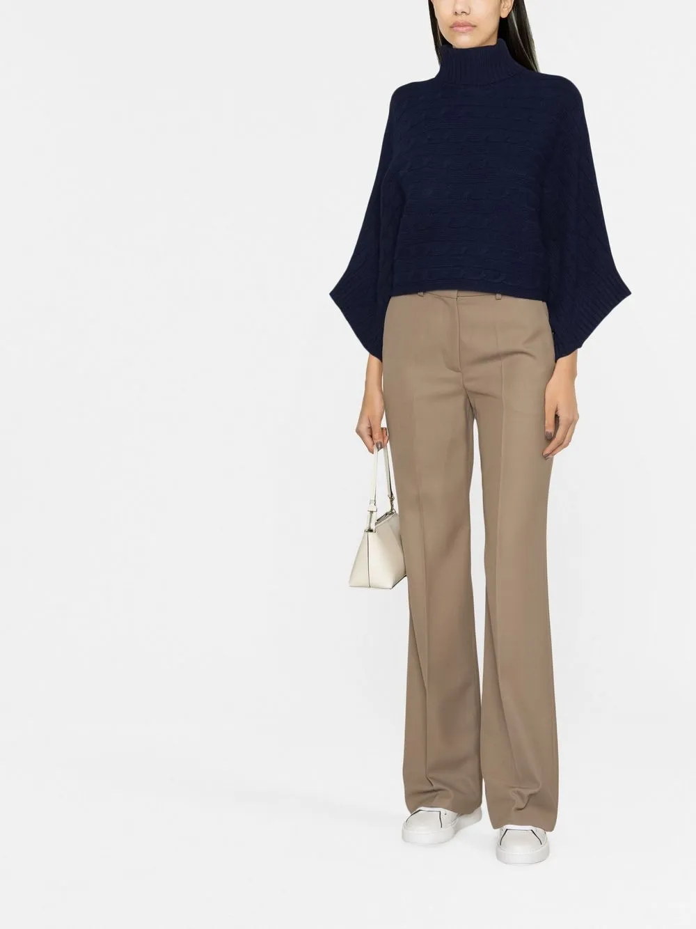 Polo Ralph Lauren roll-neck cable-knit Jumper - Farfetch