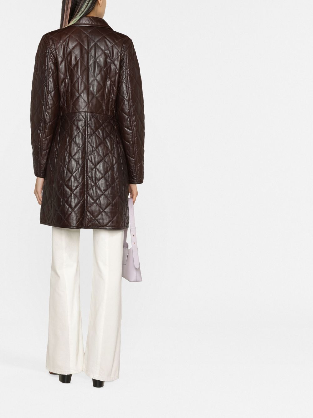 ralph lauren quilted lambskin coat