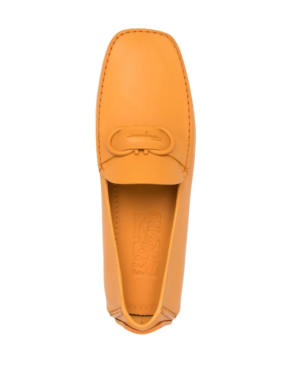 Ferragamo Palinuro slip-on loafers Orange