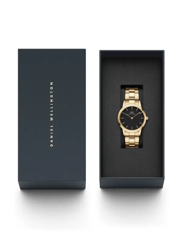 Daniel Wellington Iconic Link 28mm | Black | FARFETCH