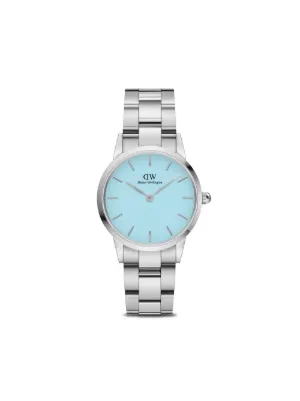 【値下げ・新品未使用】ダニエルウェリントン(ICONIC LINK CAPRI) Daniel Wellington Iconic Link Capri 32mm 腕時計 | ブルー | FARFETCH JP