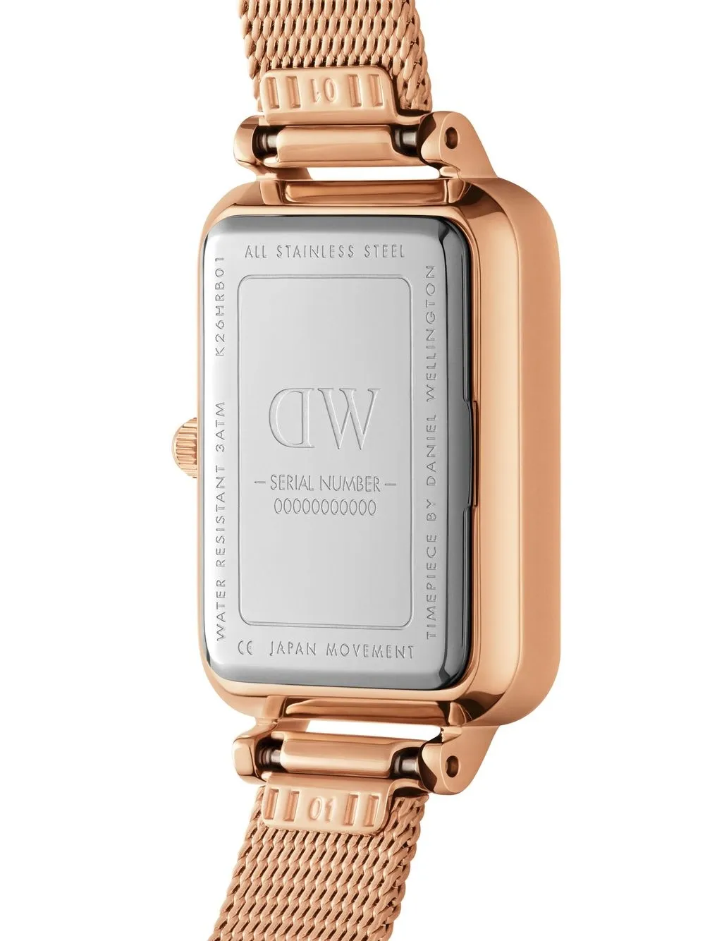 Daniel Wellington 腕時計 Quadro Pressed Melrose26 DW00100437 Daniel Wellington Quadro 26mm Pressed Melrose DW00100437