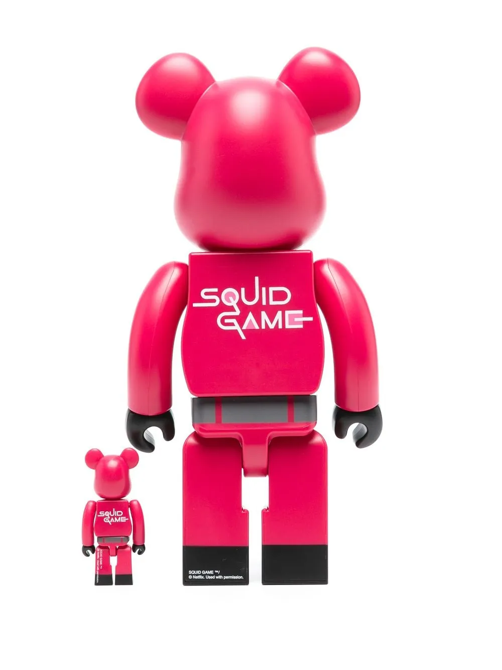 Medicom Toy Be@rbrick Squid Game 100% en 400% figuurset - Roze