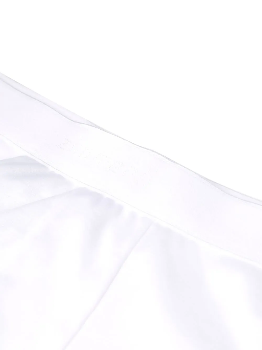  Zimmerli Shorts Mit Logo Bund   Weiß 