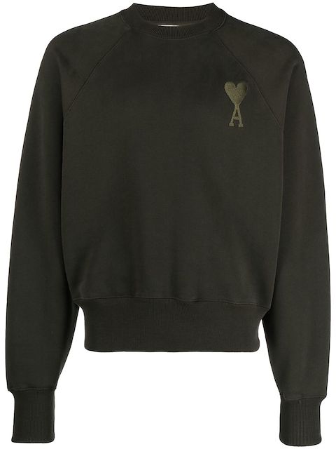 AMI Paris sudadera Ami de Coeur con logo bordado