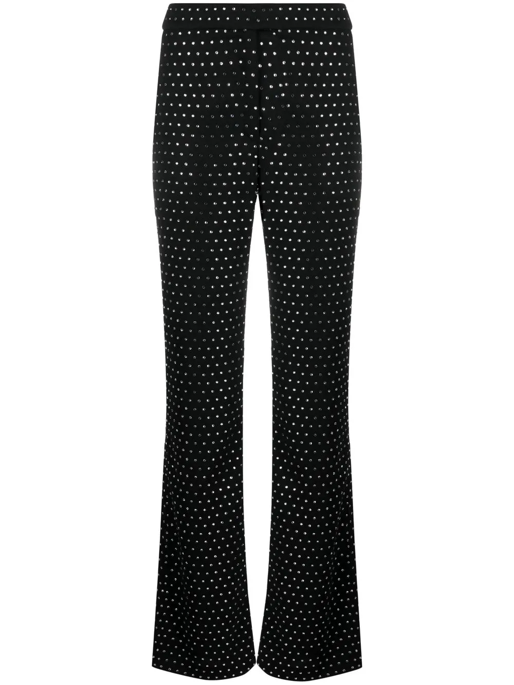 

THE ANDAMANE Gladys crystal-embellished trousers - Black