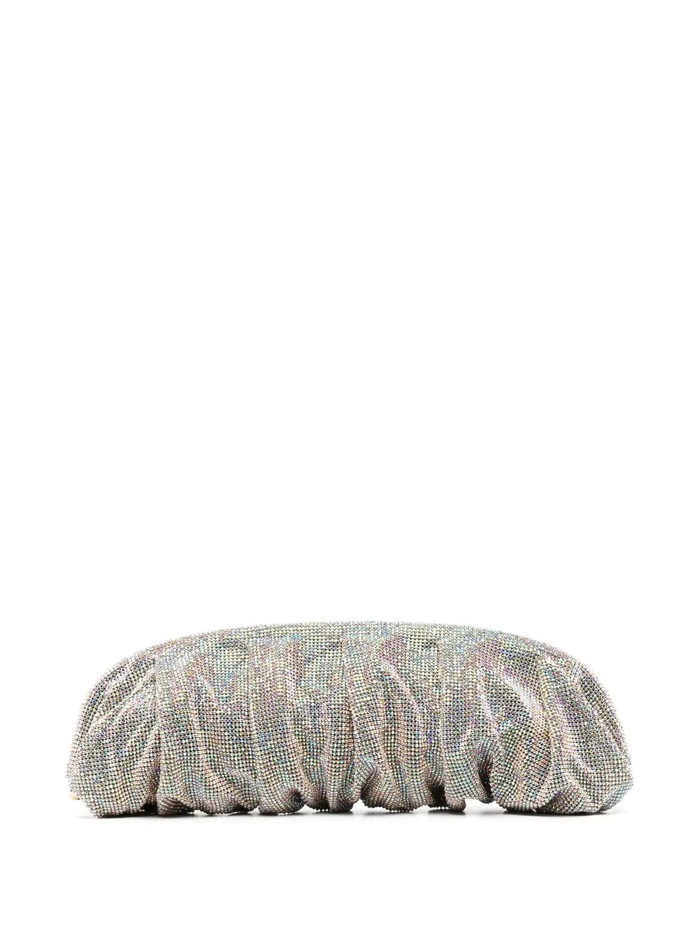 

Benedetta Bruzziches Venus La Grande crystal-embellished clutch bag - Silver