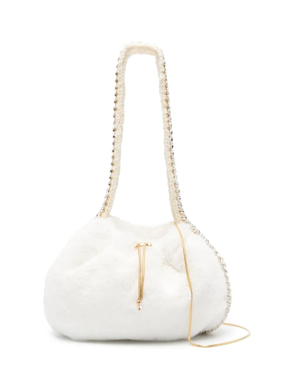 

Rosantica Gressoney faux-fur shoulder bag - White