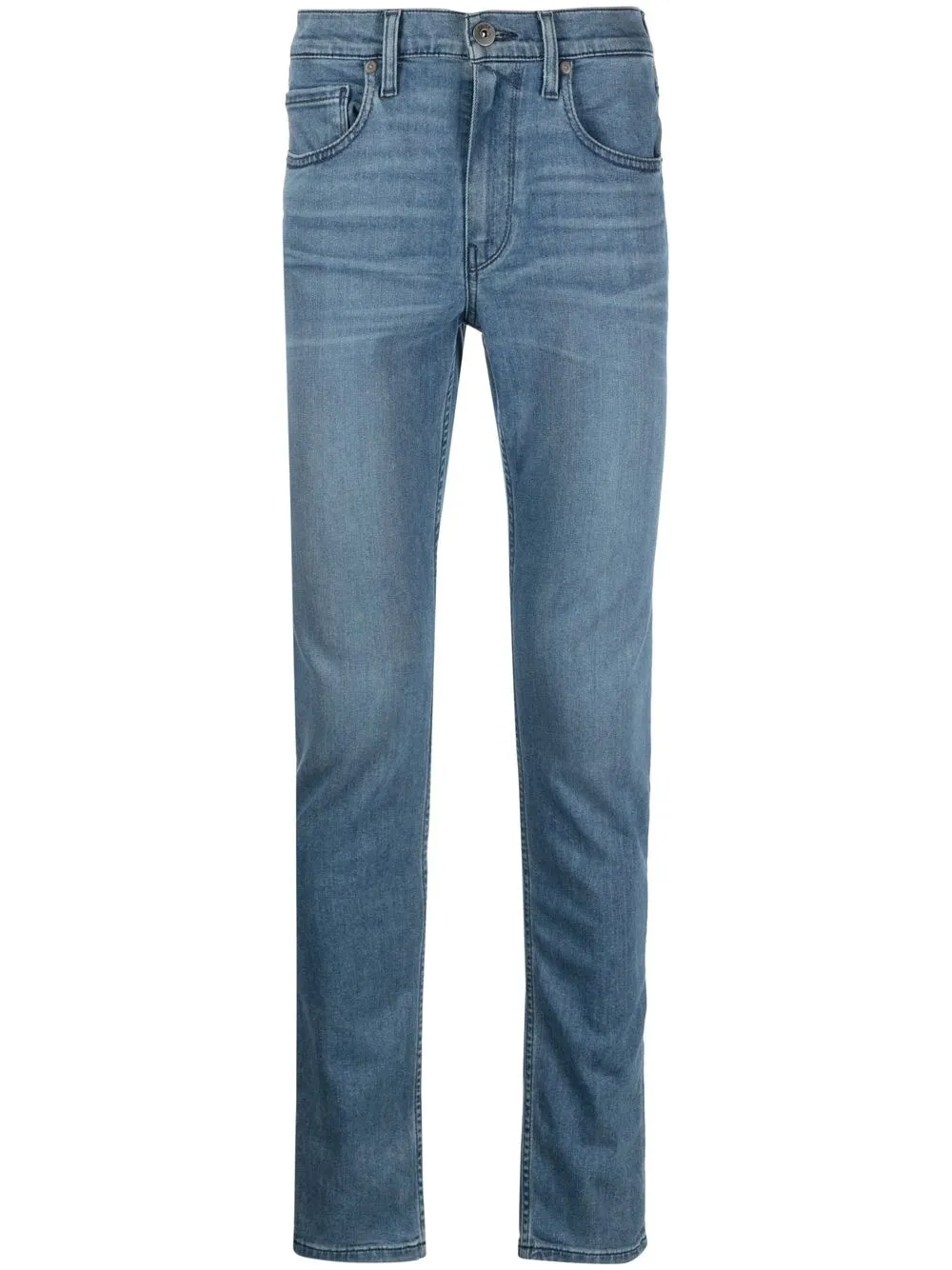 

PAIGE mid-rise slim-fit jeans - Blue