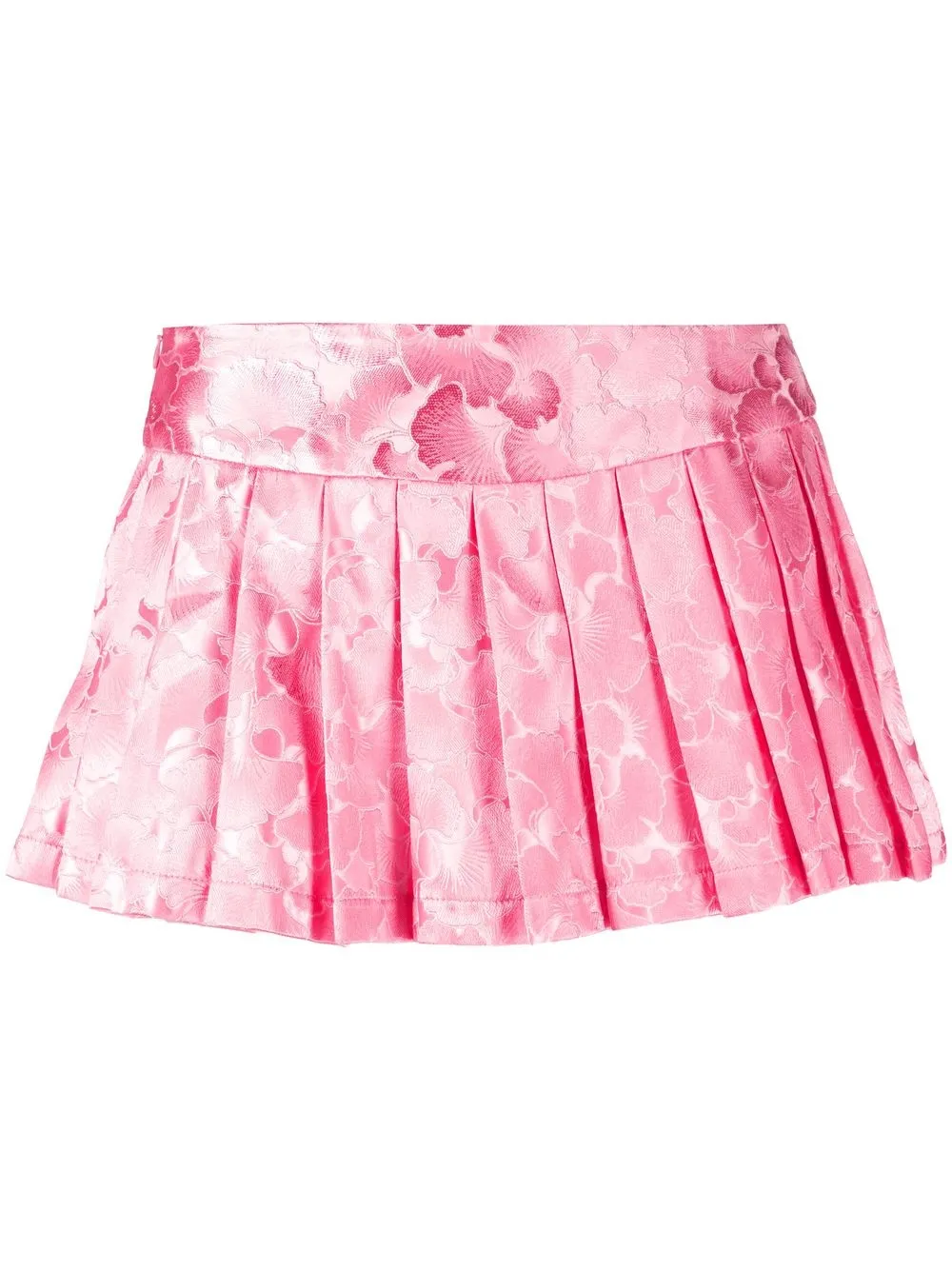 

Kim Shui Brocade pleated mini skort - Pink