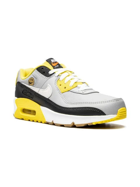 Nike Kids Air Max 90 "Yellow Strike" sneakers