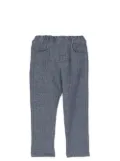 Tartine Et Chocolat chevron-print elasticated-waist trousers - Blue