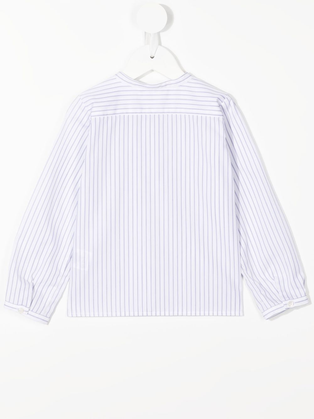 Bonpoint Kraagloze blouse - Wit