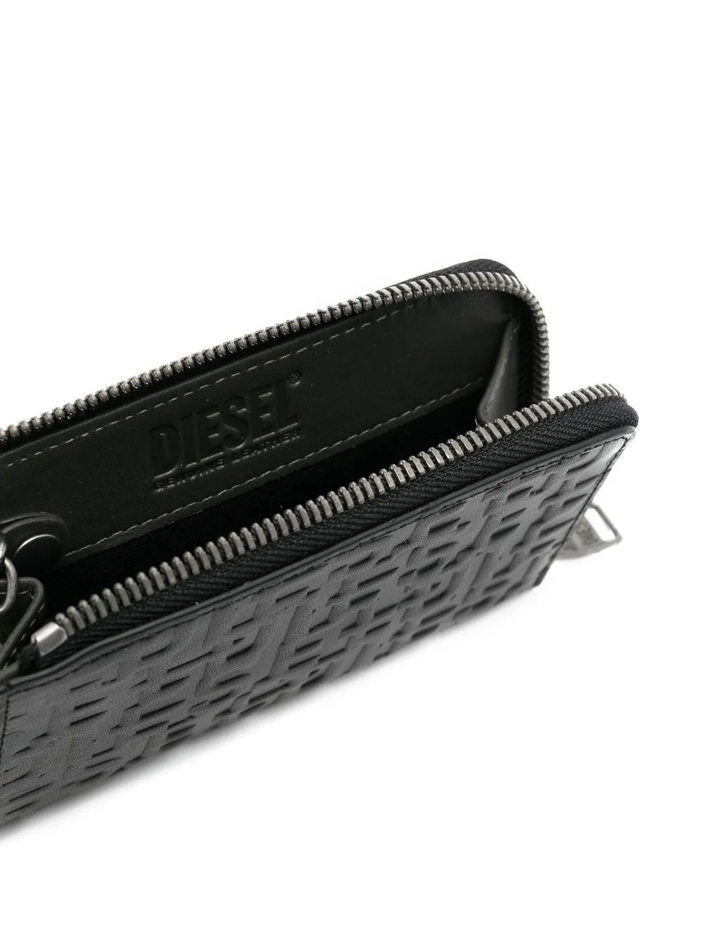 Diesel logoembossed Keychain Wallet Farfetch