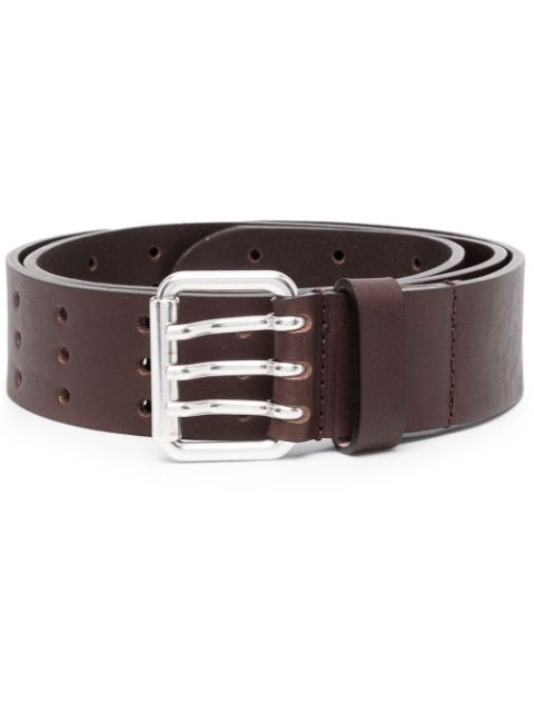 Diesel B-Mili leather belt Men