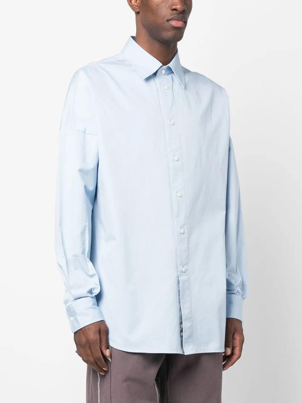 S-Limo logo-embroidered shirt