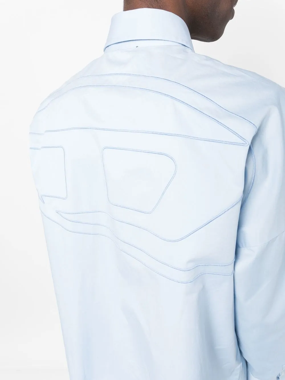 S-Limo logo-embroidered shirt