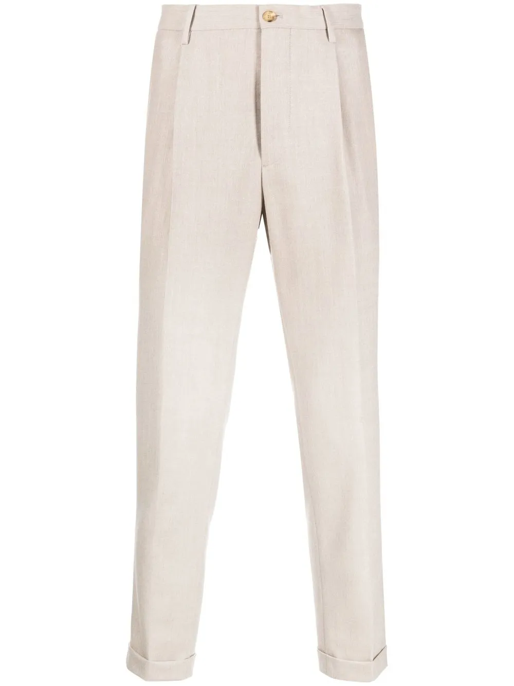 

ETRO tailored-cut chino trousers - Neutrals