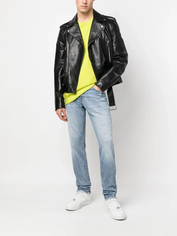 Diesel S-Rob-Doval-PJ Cotton Sweatshirt | Yellow | FARFETCH JO