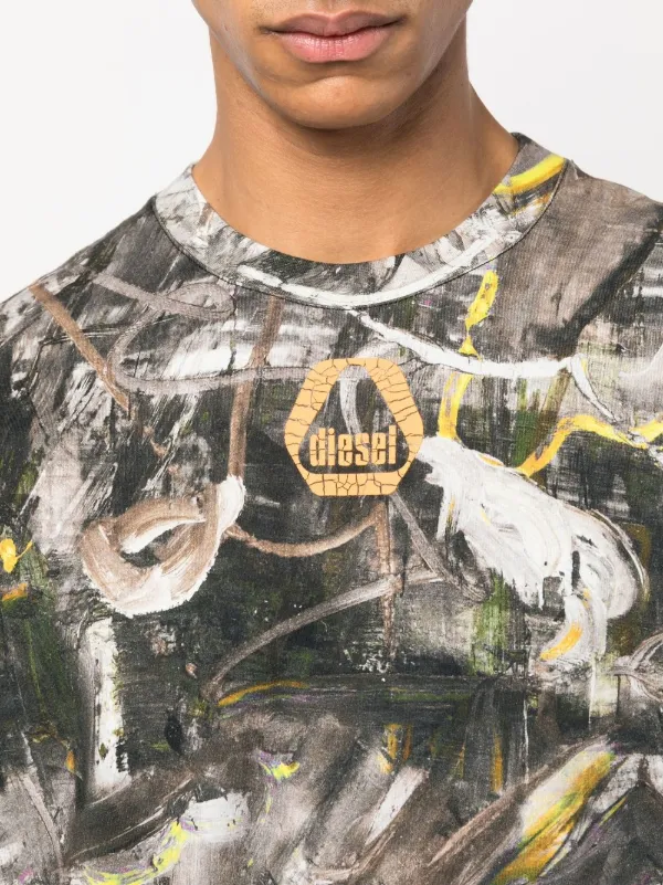 Diesel on sale printed t-shirt