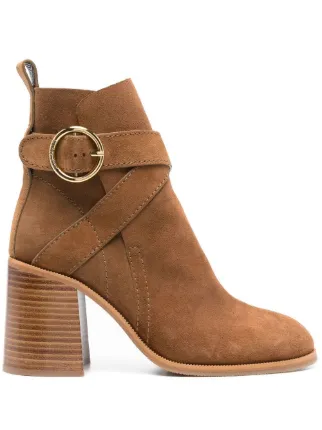 Side buckle 2025 ankle boots