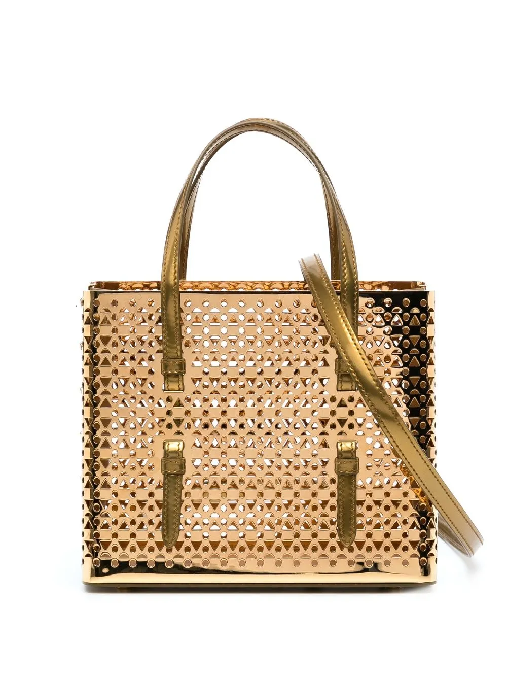 Alaïa laser-cut Detail Tote Bag - Farfetch