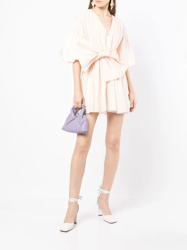 akira pink tie mini dress PRETTY CHIC MINI DRESS – AKIRA