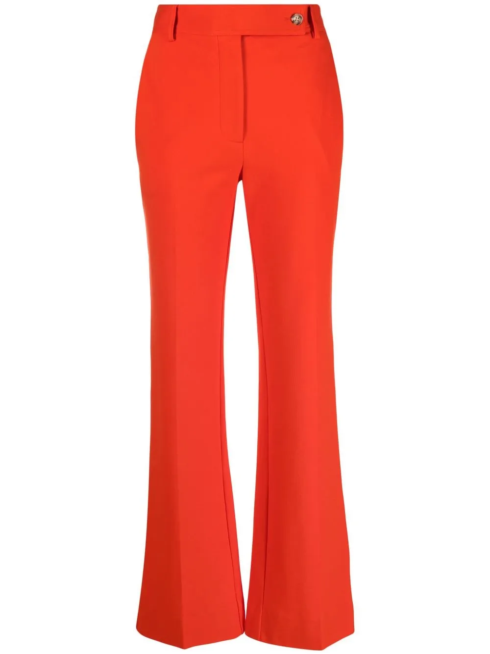 

Victoria Beckham flared tailored tousers - Orange