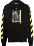 Off-White Caravaggio-print hoodie - Black