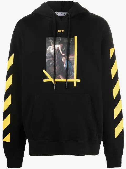 Off-White Hoodie mit Caravaggio-Print