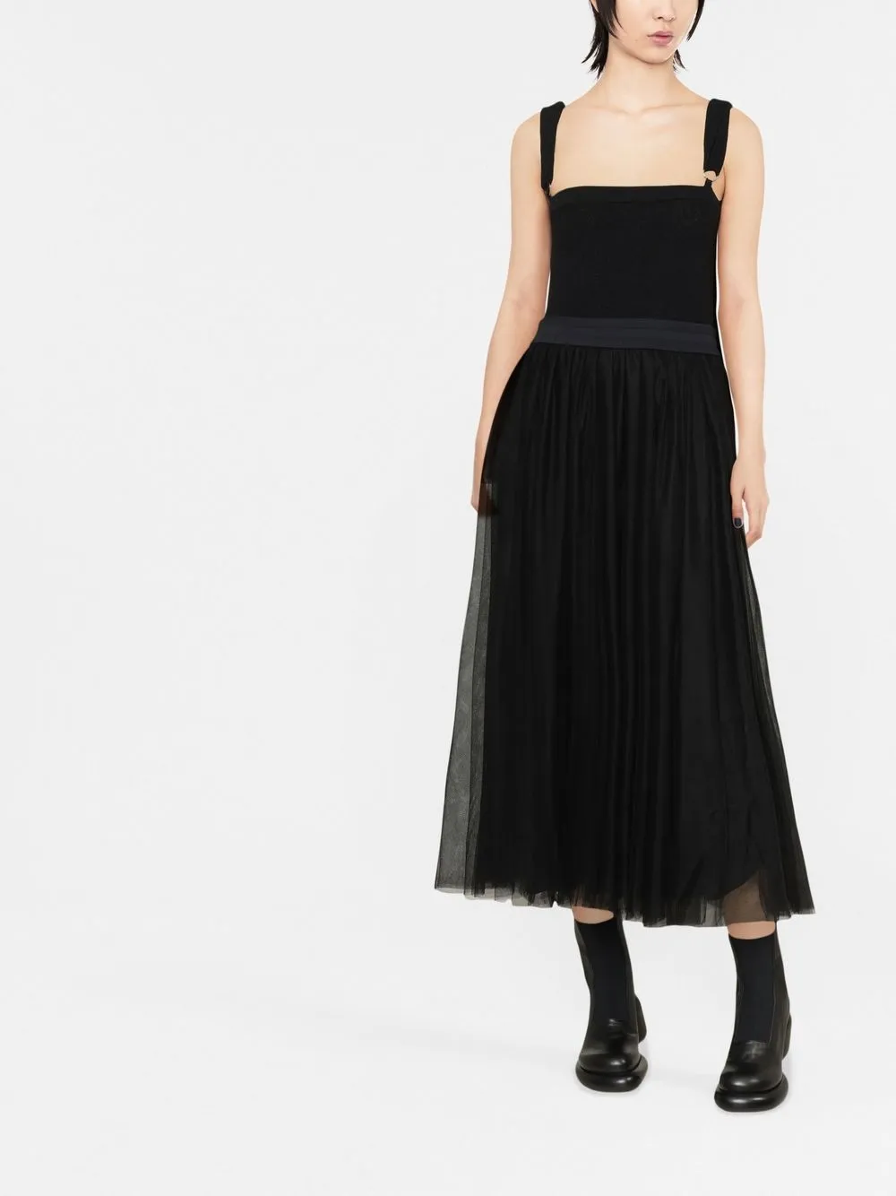 Fabiana Filippi high-waist tulle midi skirt | High-Waisted Skirts | Image 2