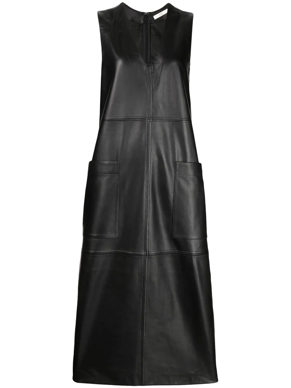 

Co V-neck sleeveless midi dress - Black