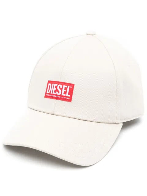 Diesel gorra Corry-Jacq con aplique del logo