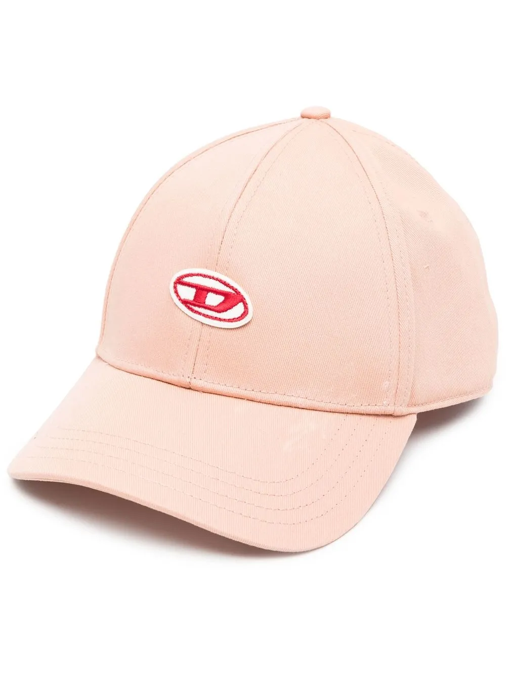 

Diesel logo-print cap - Neutrals