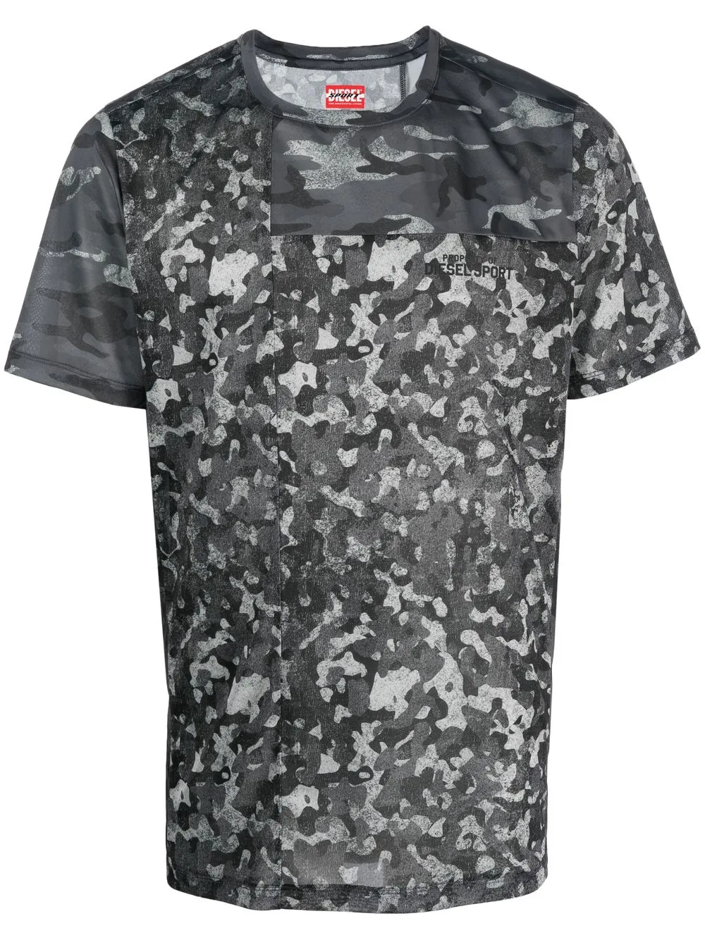 

Diesel printed performance top - Grey