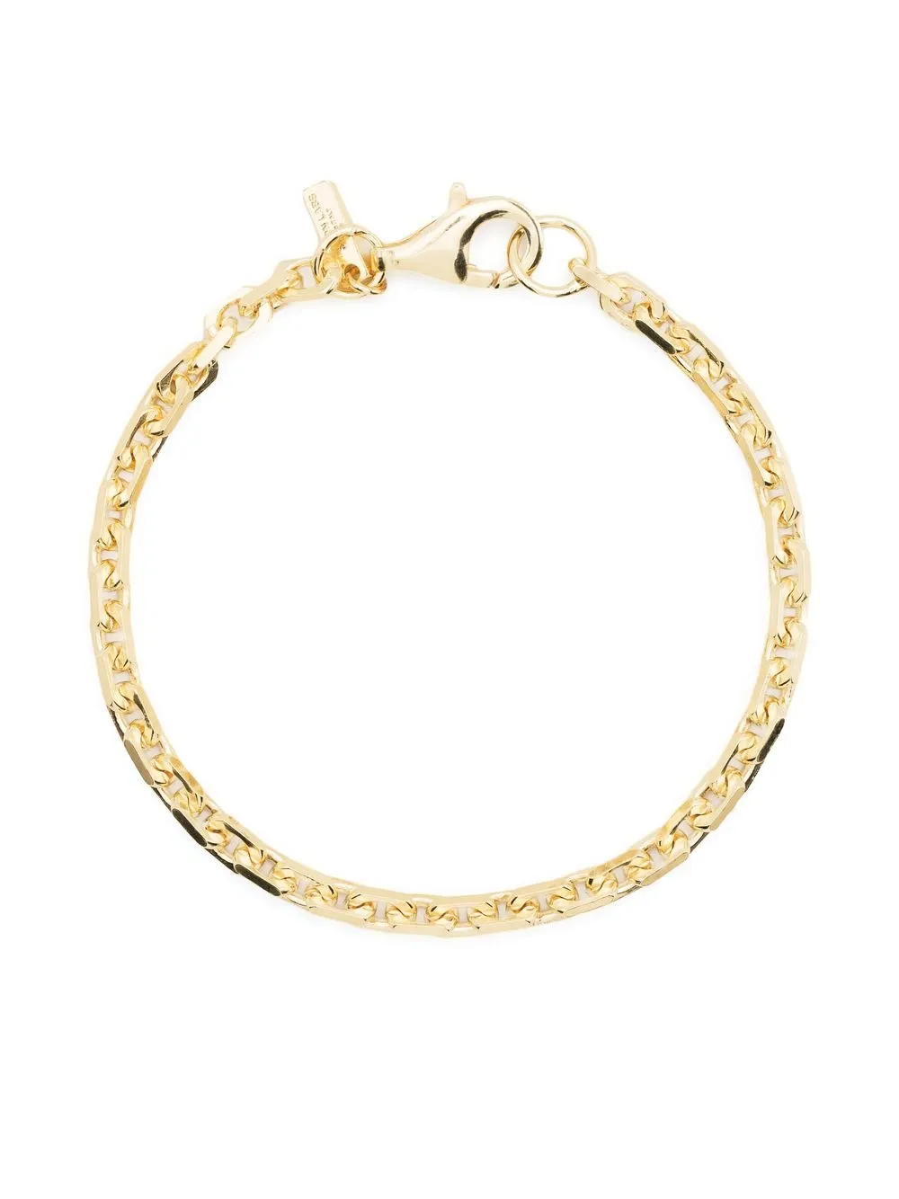 

Hatton Labs pulsera en plata de ley con logo grabado - Dorado