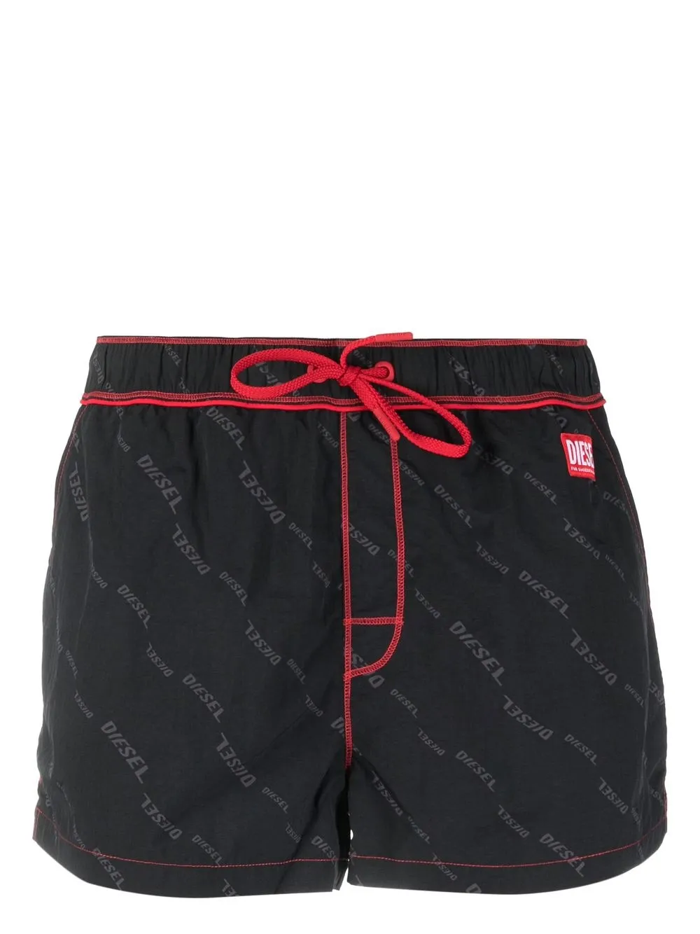 

Diesel Bmbx-Mike logo-print swim shorts - Black