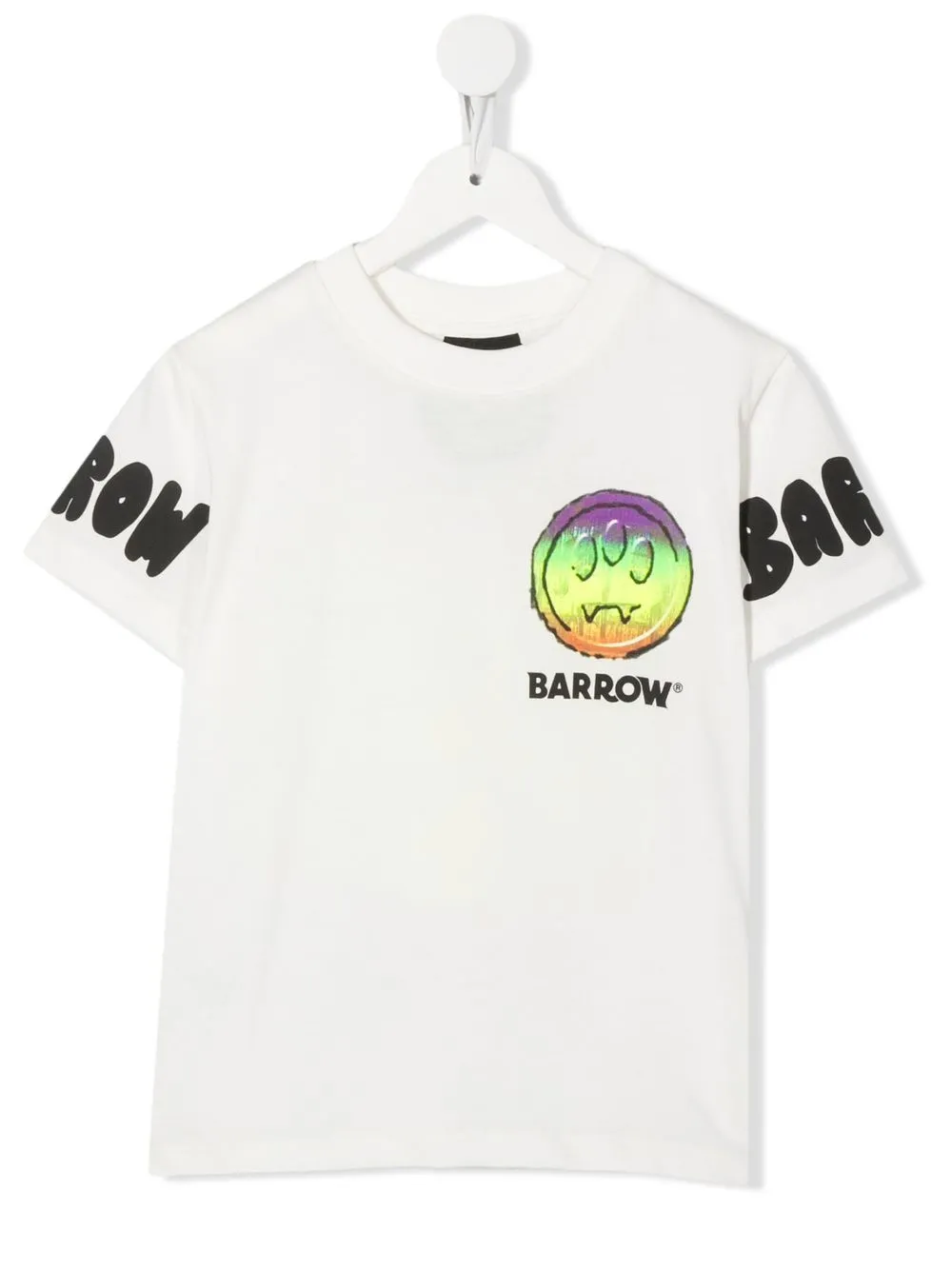 

Barrow kids playera con motivo Smiley - Blanco