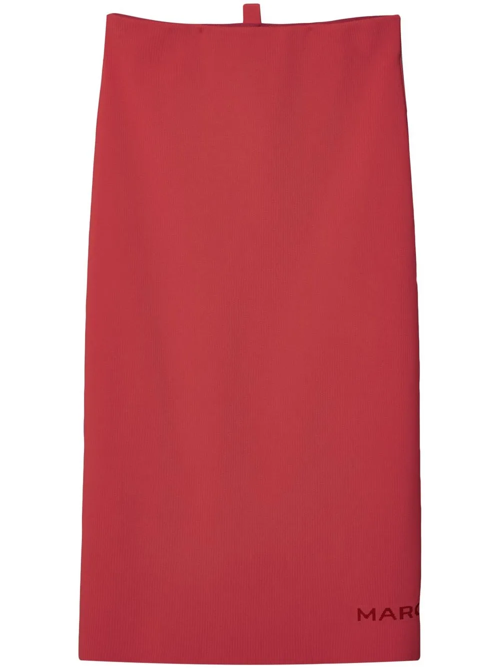 

Marc Jacobs falda The tube con logo - Rojo